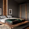 Letto in legno modello Letto  matyrimoniale zen japan in legno  di Nuovi mondi collection scontato 50%