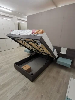 Letto in legno modello Miranda di Tagliabue mobili scontato 33%