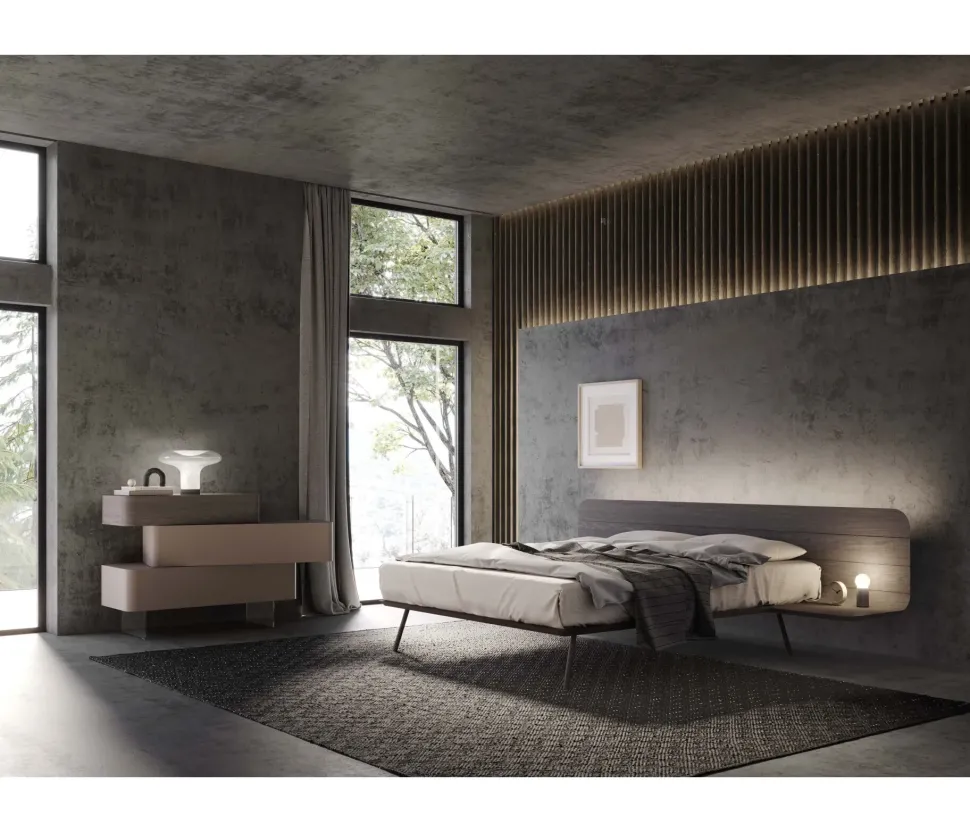 Letto in legno modello No vo di Voltan scontato 45%