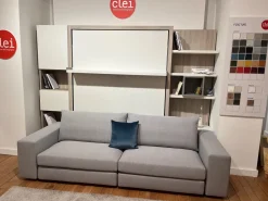 Letto in legno modello Tango divano 270 di Clei scontato 30%