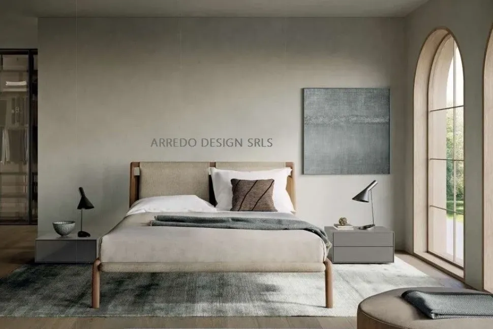 Letto in legno modello Tepu * di Dall'agnese scontato 30%