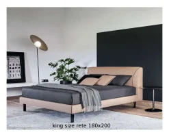 Letto king size con piedini És heaven Twils a prezzo ribassato