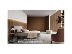 Letto king size con piedini Vasco Le comfort a prezzo ribassato