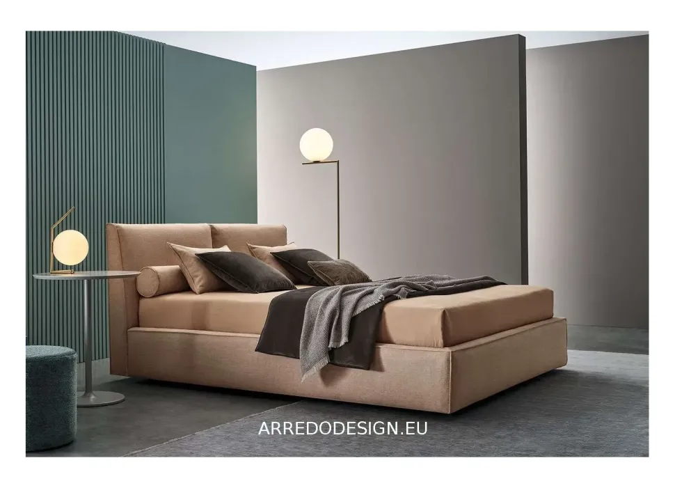 Letto king size design Ada Twils a prezzo scontato