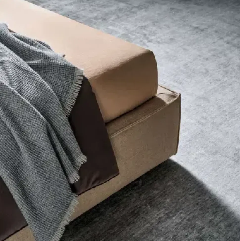 Letto king size design Ada Twils a prezzo scontato