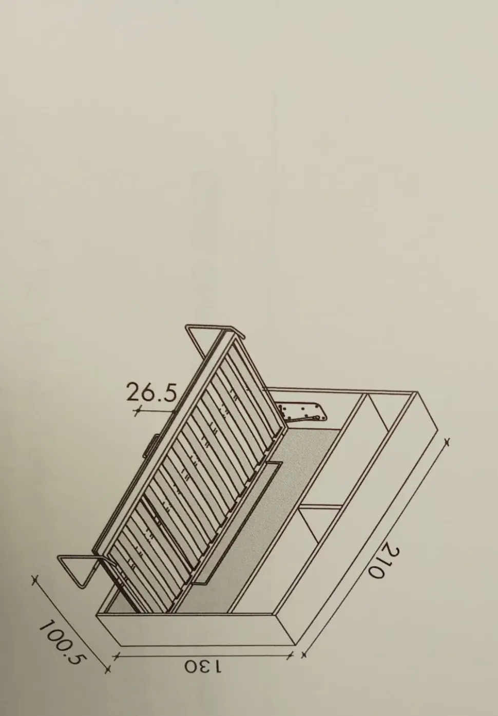 LETTO Letto a ribalta orizzontale Zg mobili a PREZZI OUTLET