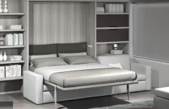 Letto Letto a scomparsa matrimoniale divano eraldo Artigianale SCONTATO a PREZZI OUTLET