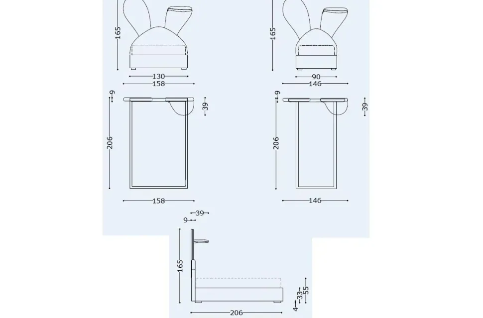 LETTO Letto coniglio roger Md work a PREZZI OUTLET