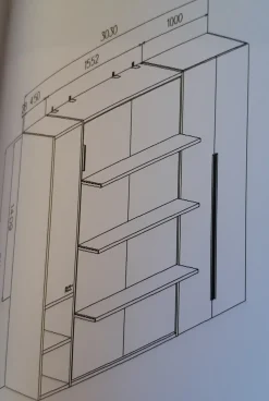 LETTO Letto convertibile Duebitalia in OFFERTA OUTLET