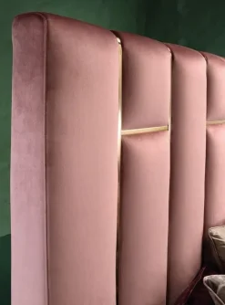 LETTO Letto luxury inox 3 misure Md work in OFFERTA OUTLET - 36%