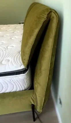 Letto Letto matrimoniale con contenitore field Artigianale SCONTATO a PREZZI OUTLET