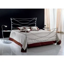 Letto Letto matrimoniale enea in ferro battuto di Pama letti scontato del 30%