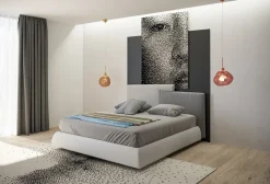 LETTO Letto mod. cherie di giessegi con contenit. scontato del 50% Giessegi in OFFERTA OUTLET