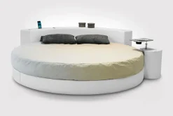 Letto Letto rotondo cristal high-tech di Artigianale scontato del 10%