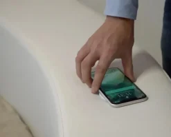 Letto Letto rotondo cristal high-tech di Artigianale scontato del 10%