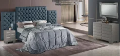 LETTO Letto torre luxury velluto Md work SCONTATO