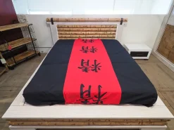 Letto Letto ysaito white contenitore Outlet etnico SCONTATO 28%