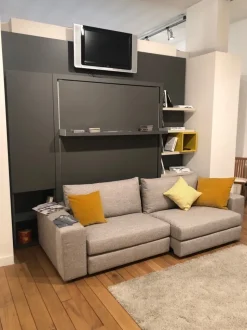 Letto matrimoniale a scomparsa Clei-promo sul nuovo per apertura punto vendita  Clei a prezzo ribassato