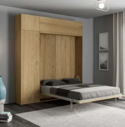 Letto matrimoniale a scomparsa Kiaro Md work a prezzo scontato