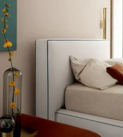 Letto matrimoniale Bowie color Felis con un ribasso IMPERDIBILE