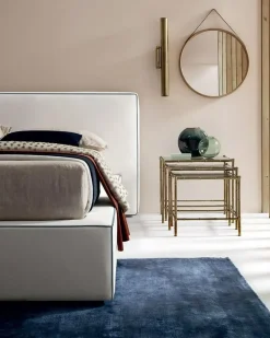 Letto matrimoniale Bowie color Felis con un ribasso IMPERDIBILE