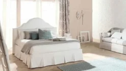 Letto matrimoniale classico Letto matrimoniale giglio  50 luxury made in italy Md work a prezzo scontato