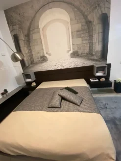 Letto matrimoniale con contenitore Sorvolo Fimar a prezzo ribassato