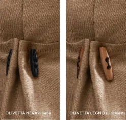 Letto matrimoniale con contenitore Posh Oggioni a prezzo scontato