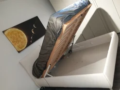 Letto matrimoniale con contenitore Patricia Ergogreen a prezzo scontato