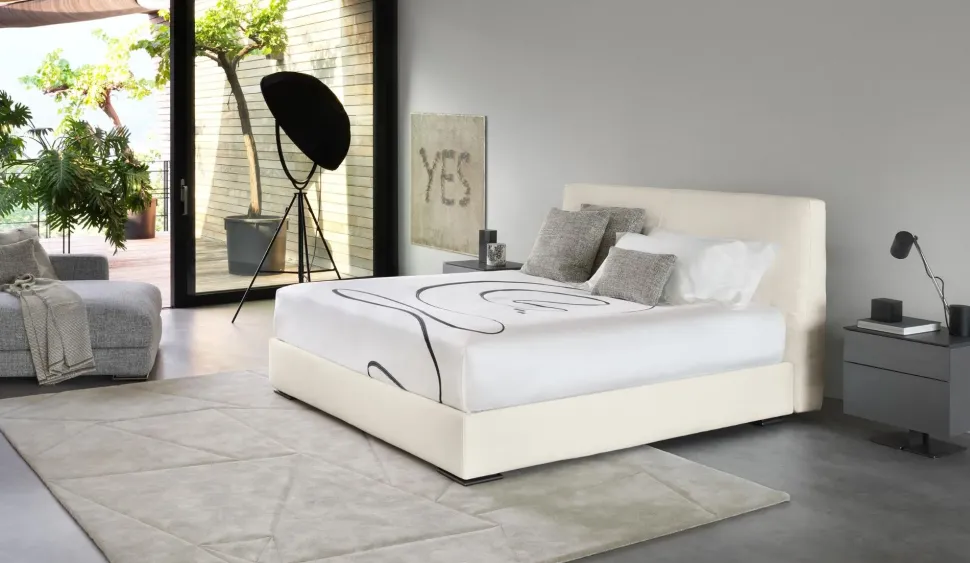 Letto matrimoniale con contenitore My place a prezzo riservato