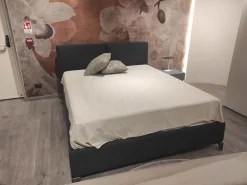 Letto matrimoniale con contenitore Book Twils a prezzo ribassato