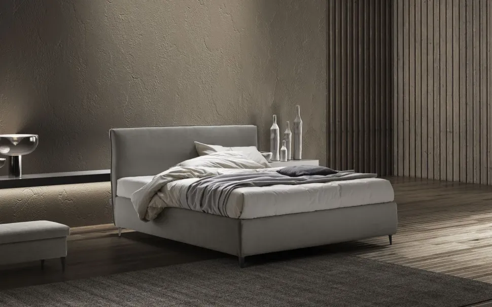 Letto matrimoniale con contenitore Emma a prezzo riservato