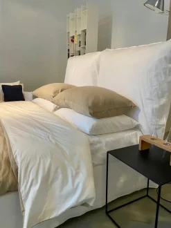 Letto matrimoniale con contenitore Double Gervasoni a prezzo scontato