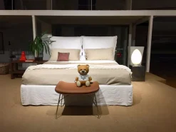 Letto matrimoniale con contenitore Double Gervasoni a prezzo scontato