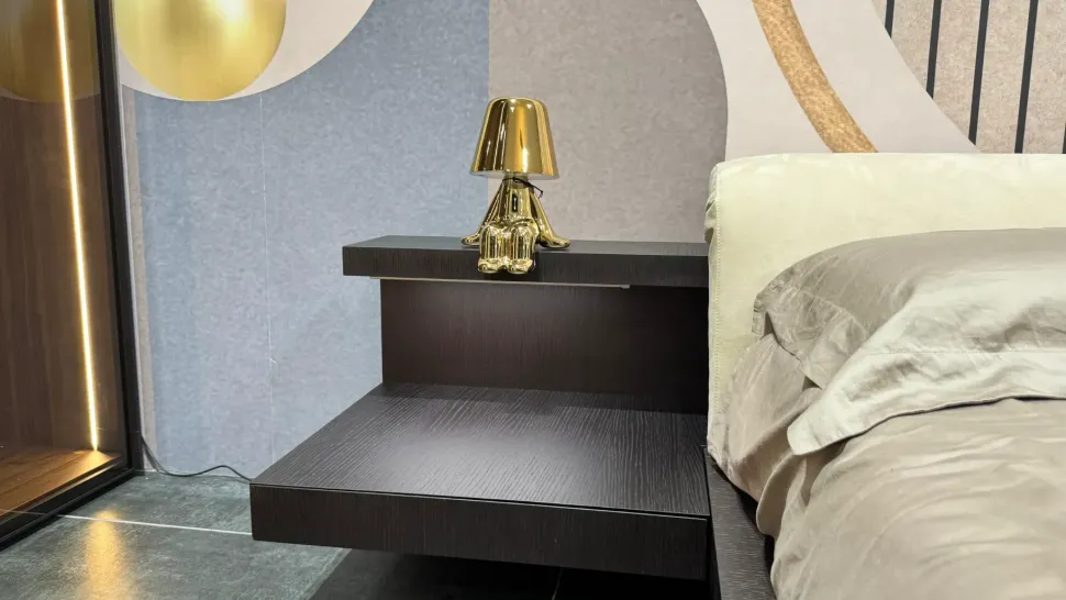 Letto matrimoniale con contenitore Morfeo Tomasella a prezzo ribassato