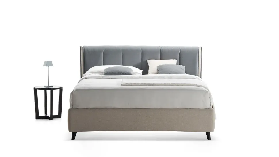 Letto matrimoniale con contenitore Dioniso Rosini a prezzo ribassato