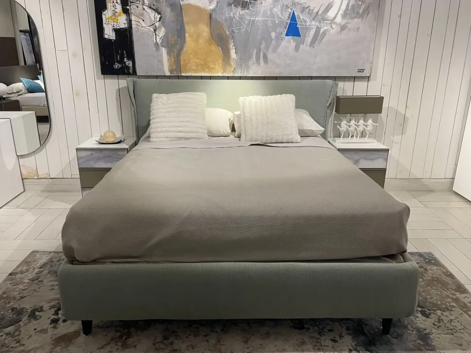 Letto matrimoniale con contenitore Osaka Noctis a prezzo scontato