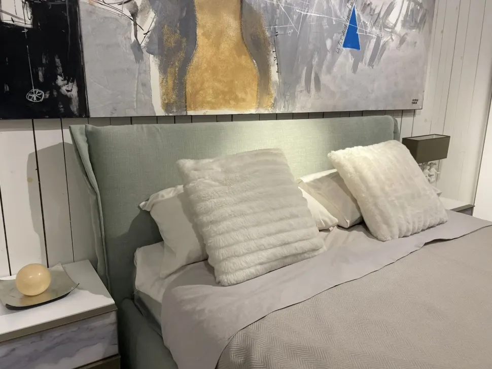 Letto matrimoniale con contenitore Osaka Noctis a prezzo scontato