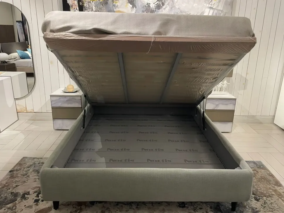 Letto matrimoniale con contenitore Osaka Noctis a prezzo scontato