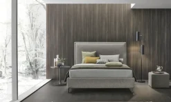 Letto matrimoniale con contenitore Victor trapuntato V&nice a prezzo ribassato