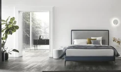 Letto matrimoniale con contenitore Victor trapuntato V&nice a prezzo ribassato