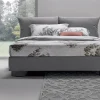 Letto matrimoniale con contenitore Plissè Oggioni a prezzo scontato