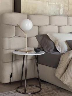 Letto matrimoniale con contenitore Majal a prezzo riservato