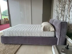 Letto matrimoniale con contenitore Flann 2.0 Ditre italia a prezzo scontato