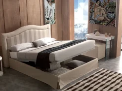 Letto matrimoniale con contenitore Chicago Artigianale a prezzo scontato
