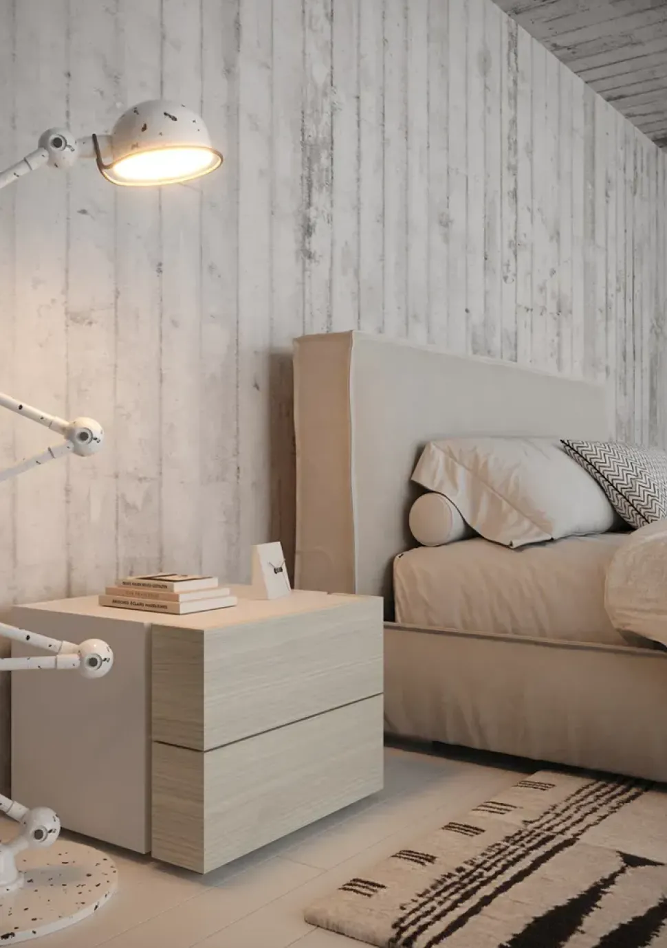 Letto matrimoniale con contenitore Letto mod.sand di giessegi con contenitore scontato del 30% Giessegi a prezzo ribassato