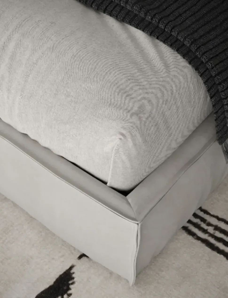 Letto matrimoniale con contenitore Letto mod.sand di giessegi con contenitore scontato del 30% Giessegi a prezzo ribassato