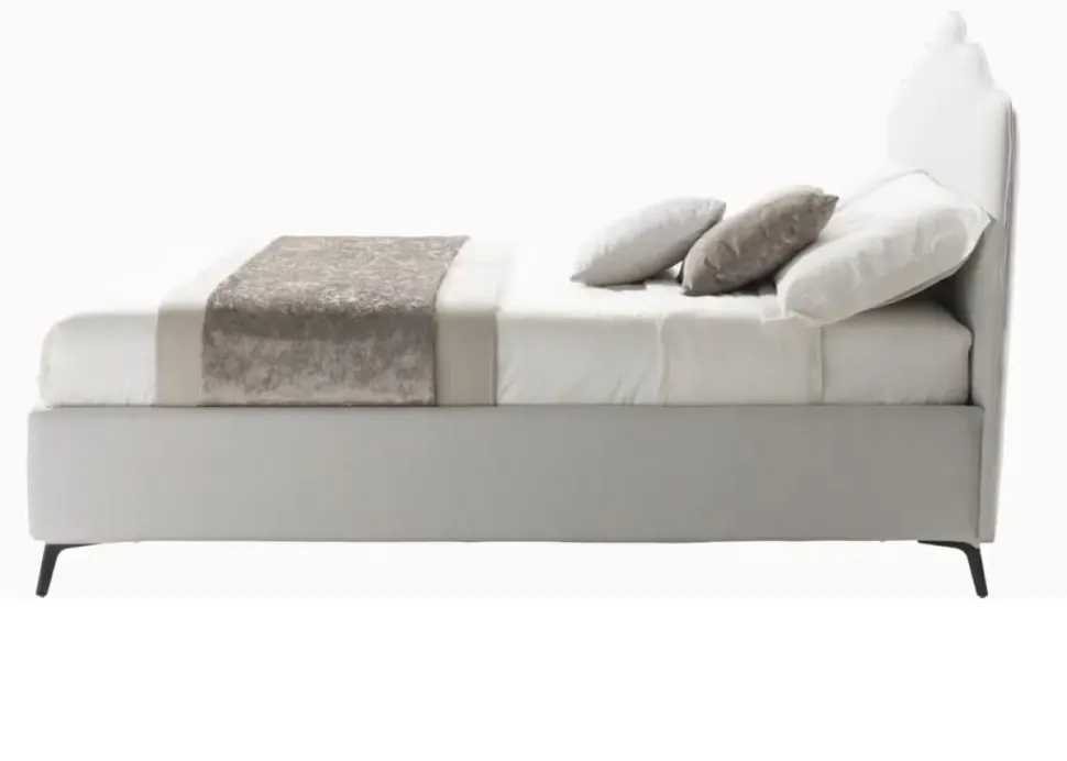Letto matrimoniale con contenitore Boston in pronta consegna Md work a prezzo ribassato