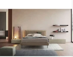 Letto matrimoniale con gambe Dallagnese letto goose a prezzo riservato