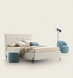 Letto matrimoniale con gambe Love Le comfort a prezzo ribassato